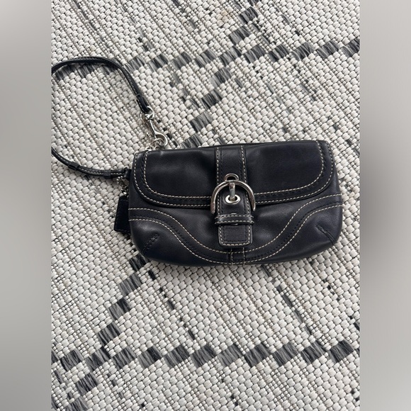 Coach Soho black wristlet/wallet. - Picture 7 of 9